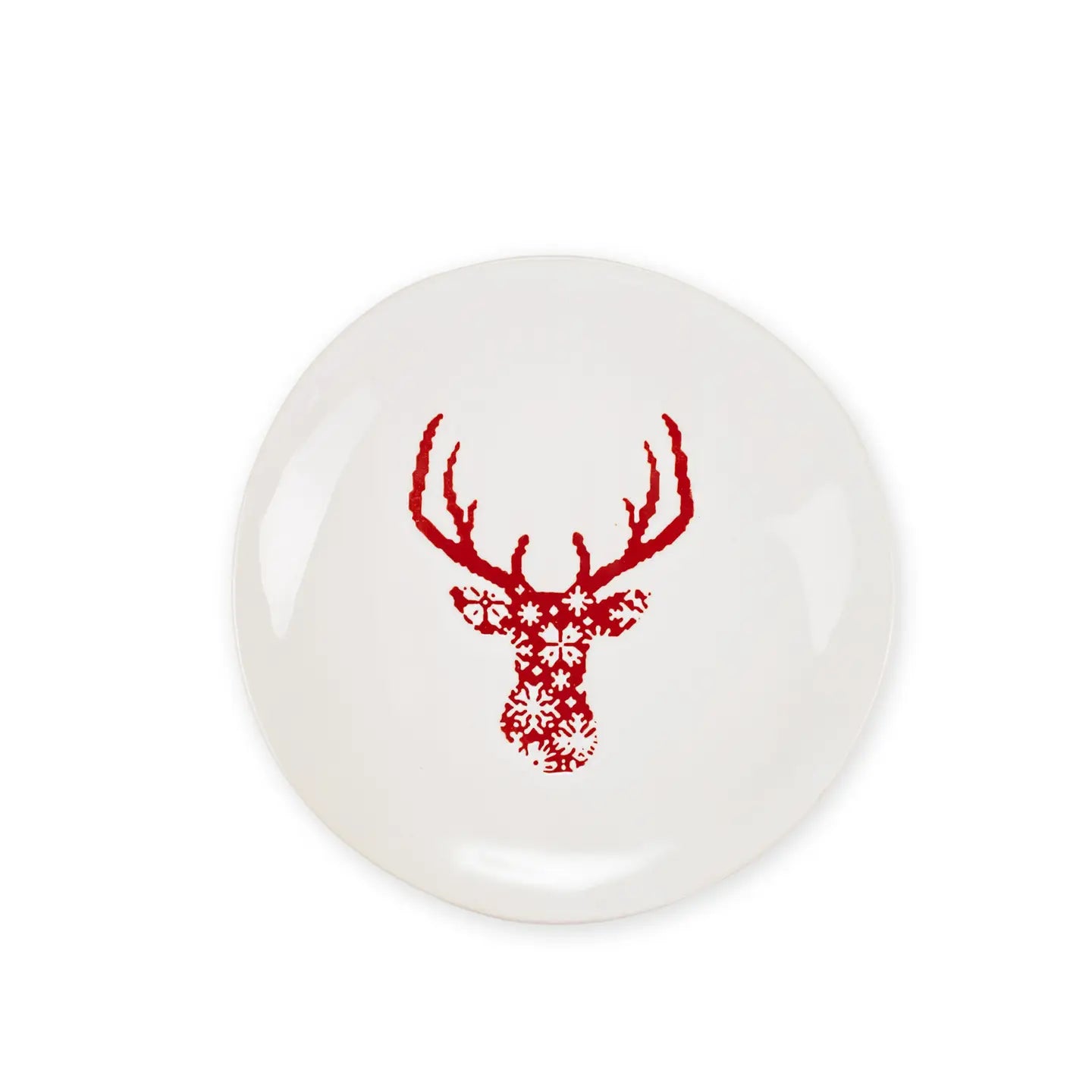 Christmas Stag Plate