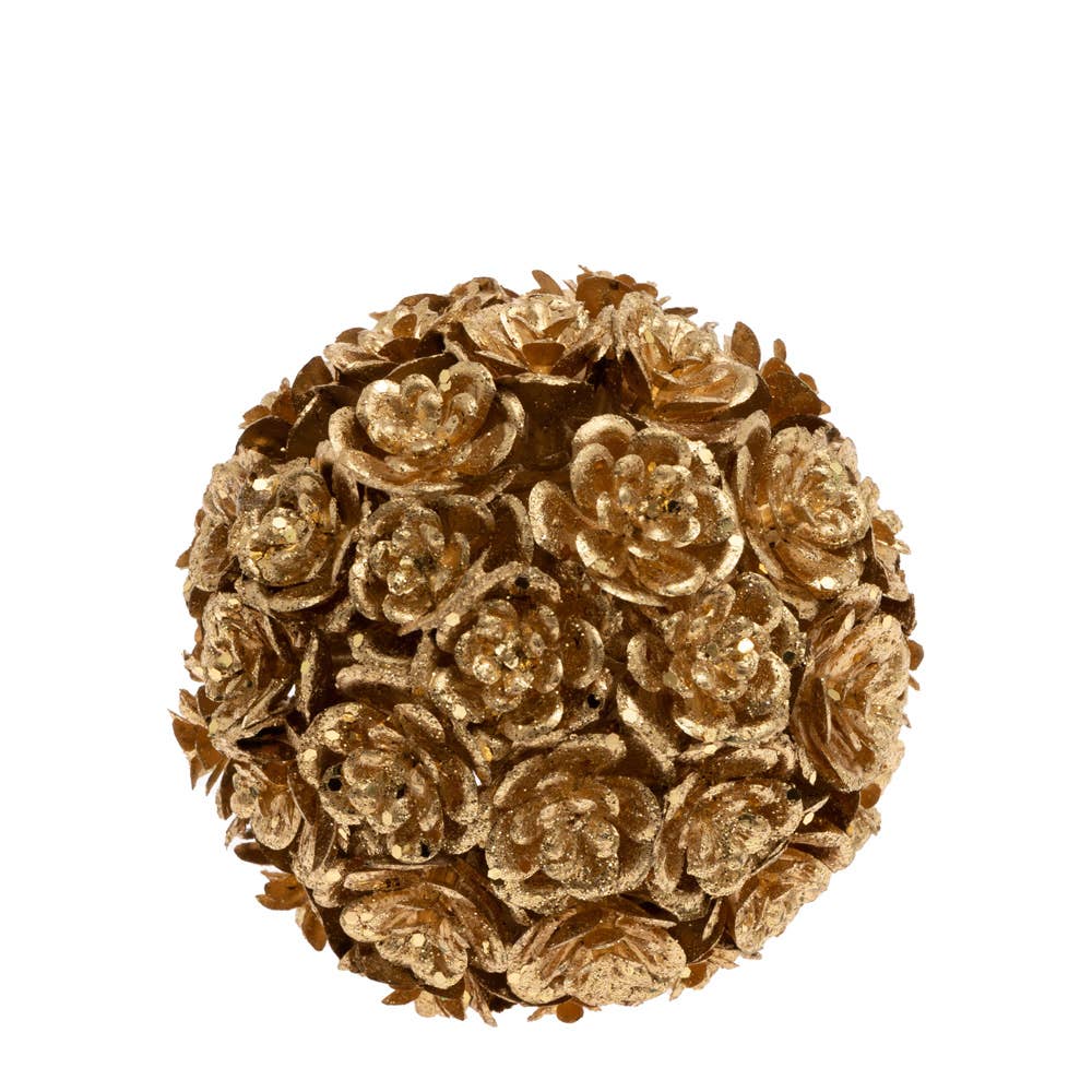 Gold Kissing Ball