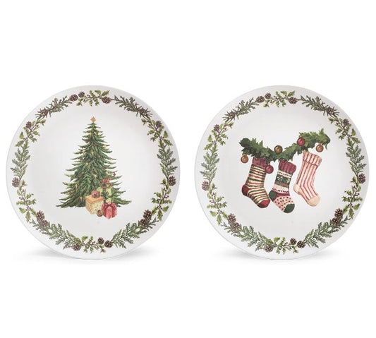 NIGHT BEFORE CHRISTMAS MELAMINE PLATES