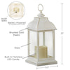 Manchester White Lantern