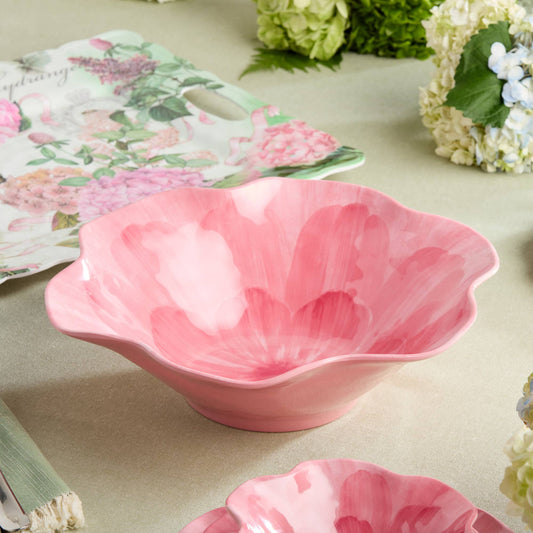 Wildflower Pink Deep Bowl
