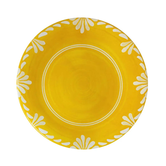 Paloma Yellow Dinner Plates- S/4