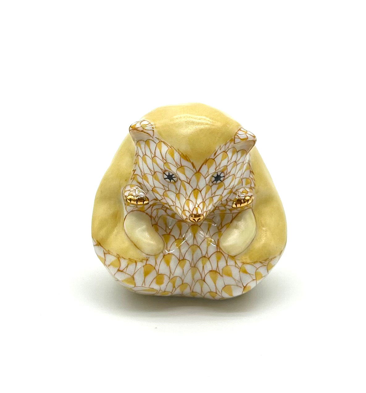Herend Baby Hedgehog Butterscotch
