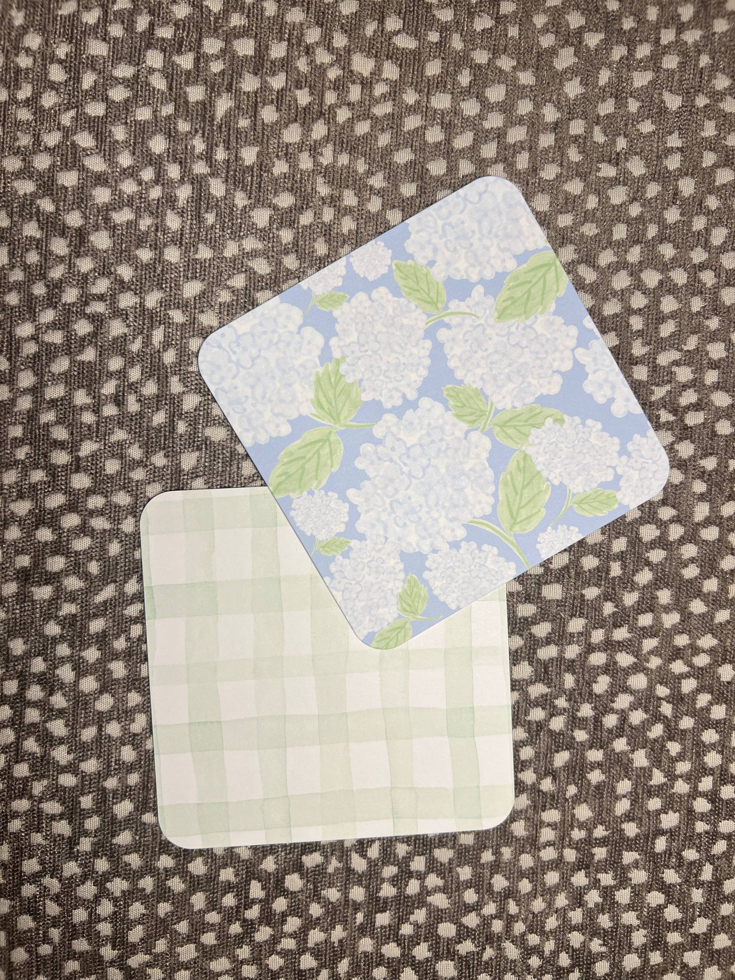 Hydrangea Paper Coasters - Thumbnail 2
