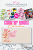 5.5x11 COUNTRY ROADS trinket tray insert set of 5