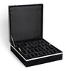 Marble & Onyx Chess Set w/ Velvet Storage Case
