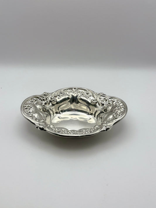 Gorham Sterling Reprousse 7” Bowl