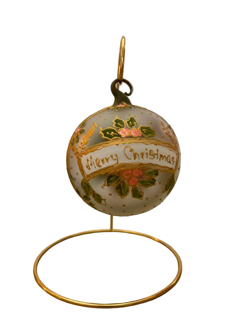 4" Santa Ornament