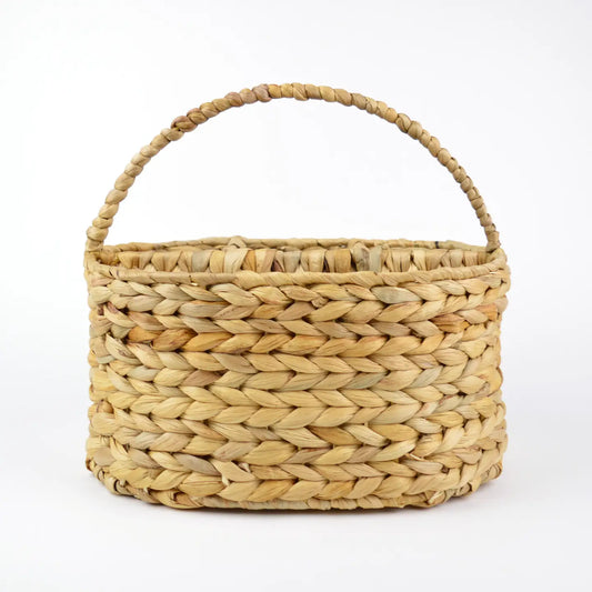 Natural Woven Utensil Caddy