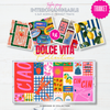 5.5x11 DOLCE VITA trinket tray insert set of 5