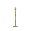 Candle Holder H 10.25" x Dia 2.25" Old Brass: OLD BRASS / IRON