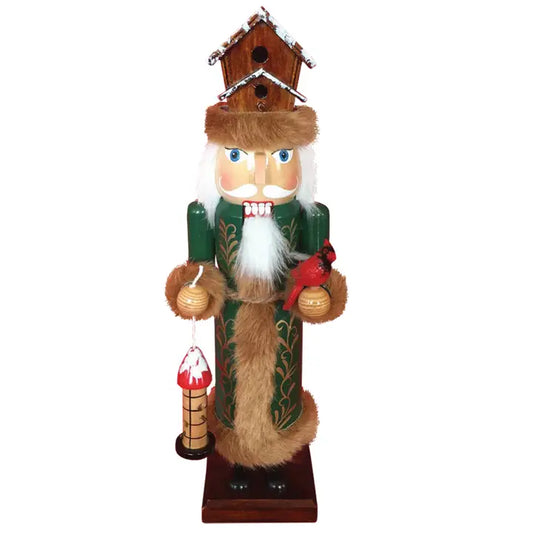 14" Bird House Nutcracker