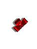 Classic Bow Acetate Claw Hair Clip | Eco-Friendly: Red