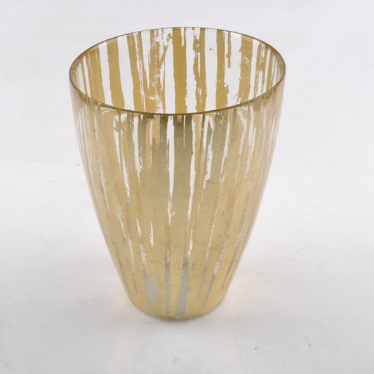 Large Gold Leaf Vase