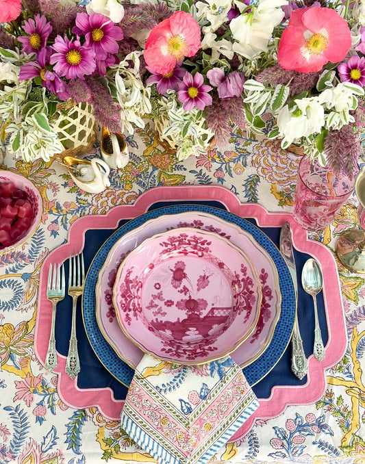 Pastel Spring Tablecloth