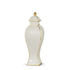 Gold Accent Decorative Ginger Jar