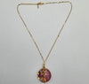 "Cherry Blossom" Murano Glass Pendant Necklace