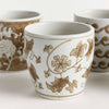Province Mini Flower Pots -Brown & White- 6 Styles