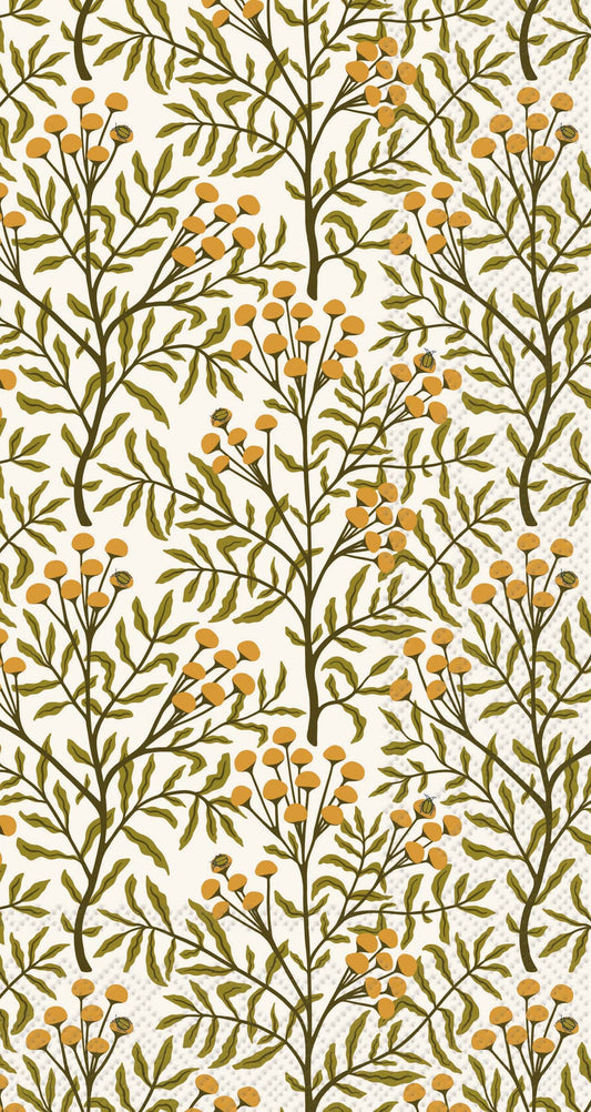 Autumn Acorn Tansy Paper Guest Towels 16 ct