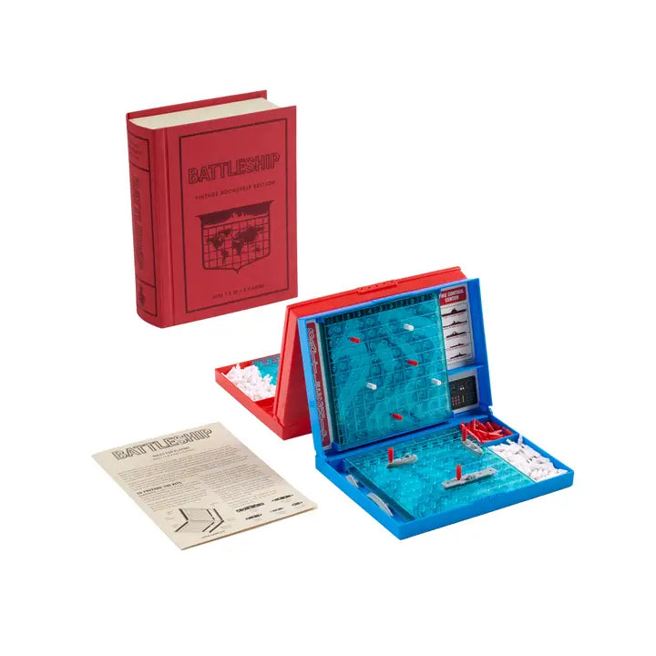 Vintage Bookshelf Edition Game - BATTLESHIP