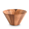 Straight Side Acacia Salad Bowl Large