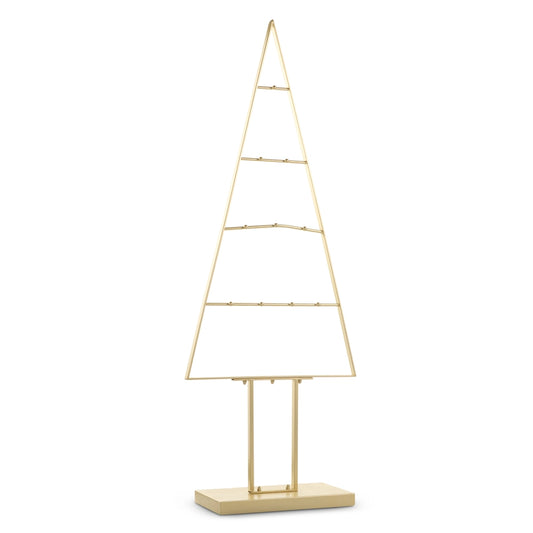 Gold Ornament Display Tree