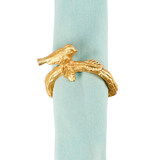 Bird Napkin Ring - S/4