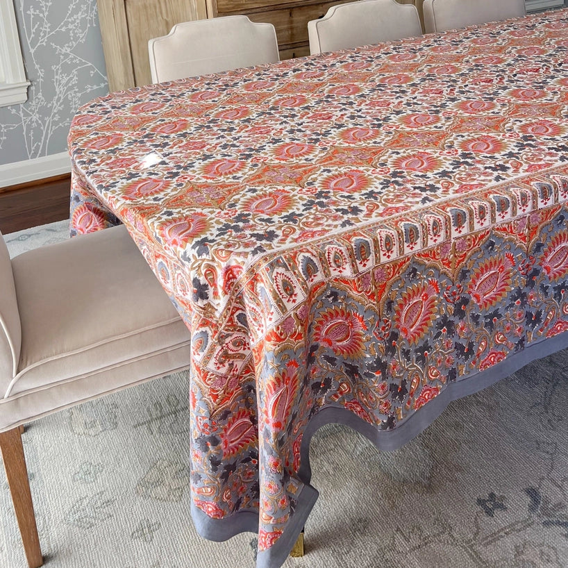 Fall PrintTablecloth 72x132