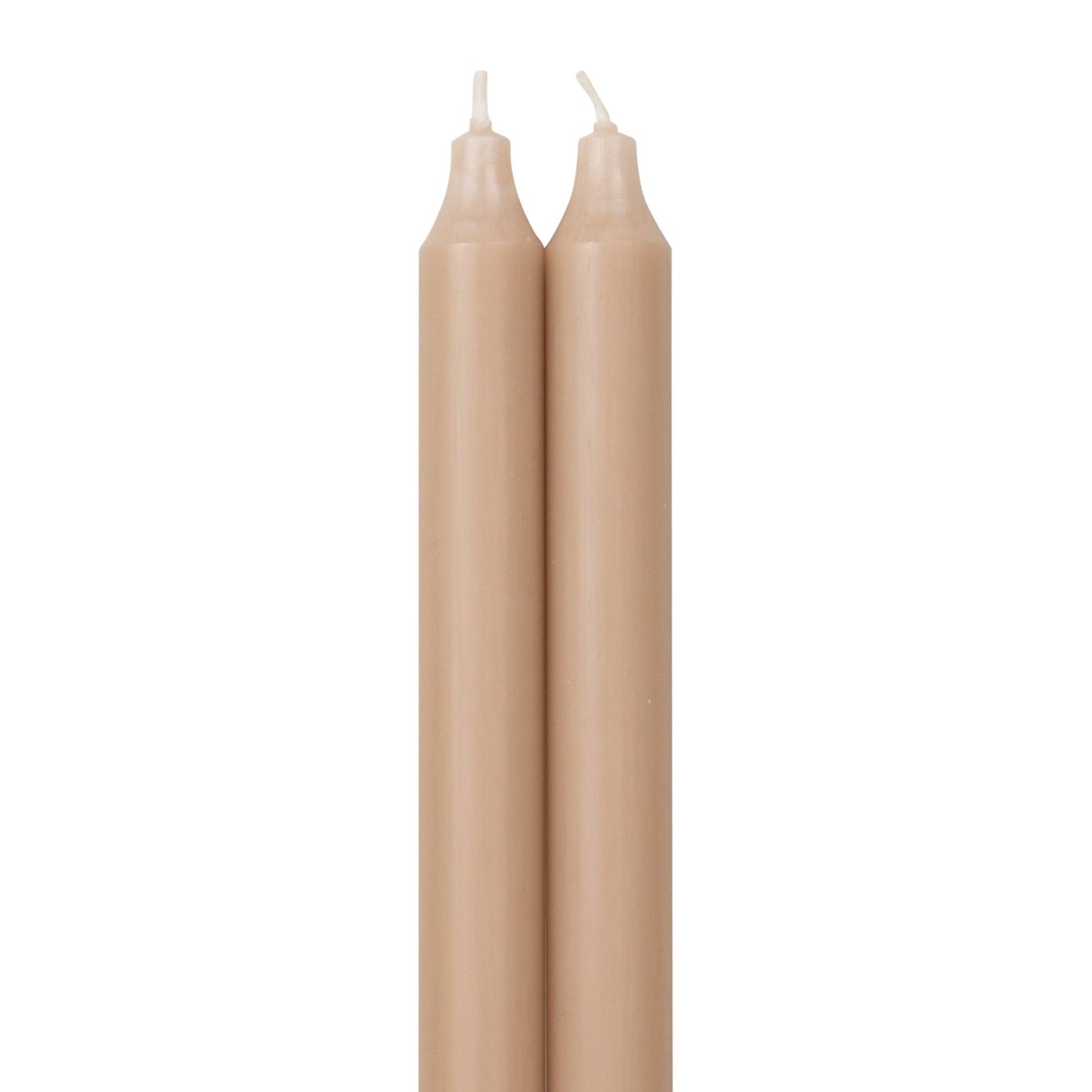 12" Taper Candles - 2pk: Pure White
