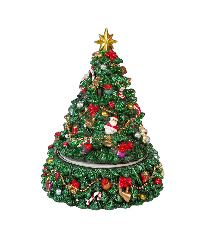 Christmas Tree Revolving Music Box