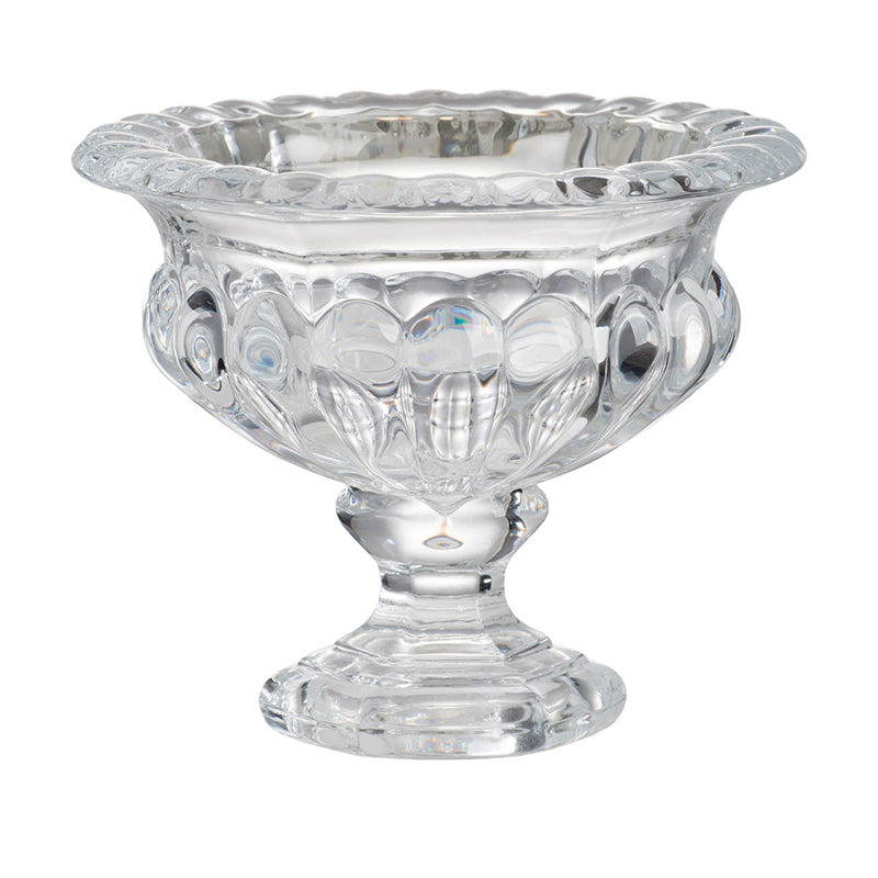 5.5" Pedestal Glass Vase