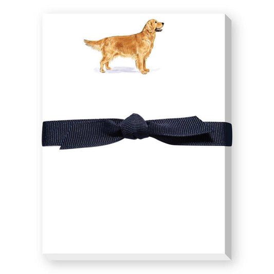 Mini Notepad Golden Retriever Standing