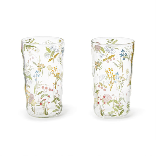 Garden Delight Drinking Glass S/6