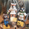 Wimbledon Fox Felt Ornament
