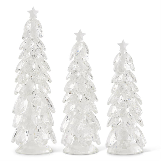 Crystal Tear Drop Tree w/ Star