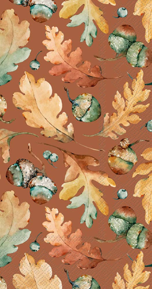 Paper Guest Towels Acorns And Leaves