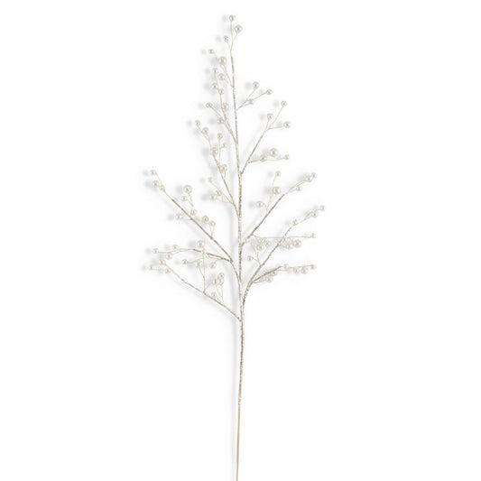 29" Gold Glittered Stem w/ Pearls