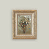 Flower in Butterfly Vase Art - 9x7