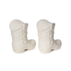 White Cowboy Salt & Pepper Set