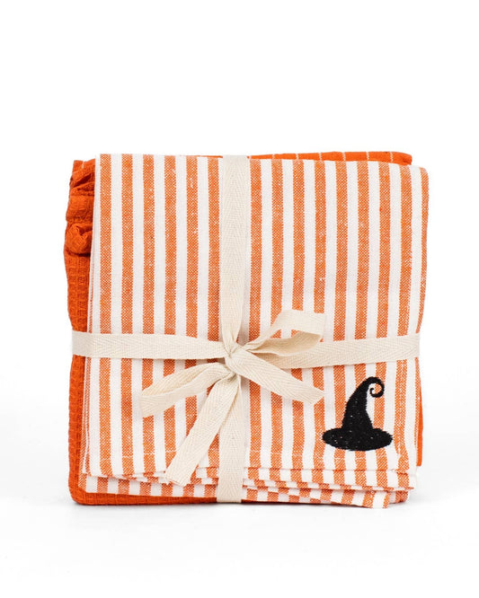 Witch Hat Hand Towel Set - 20" x 28"   Set of 3