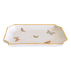 Medium Gilded Butterflies Trays with 22K Gold Accent