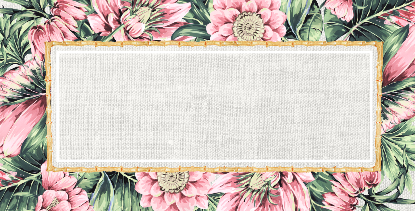 5.5x11 FAB FLORAL VOL 3 trinket tray insert S/5