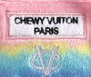 Pink Ombre Chewy Vuiton Handbag Squeaker Dog Toy: Small / Mini