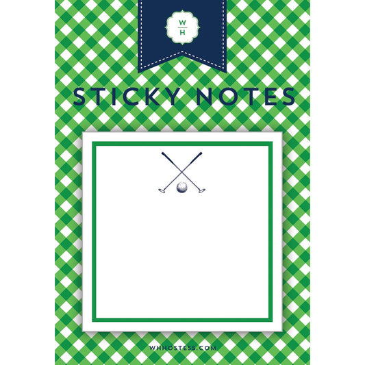 Golf Single Sticky Notes