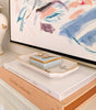 Medium Gilded Butterflies Trays with 22K Gold Accent