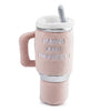Snuggly Cup -Blush Dog Toy