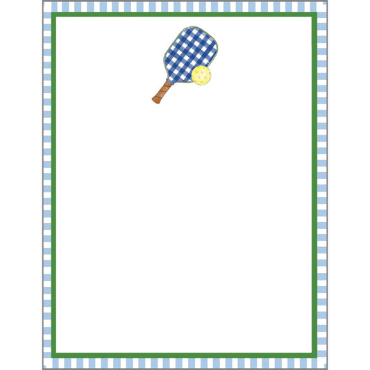 Preppy Pickleball Notepad