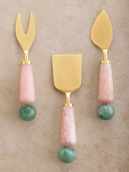 Copenhagen Sculpted Cheese Knives Set
