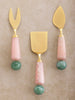 Copenhagen Sculpted Cheese Knives Set