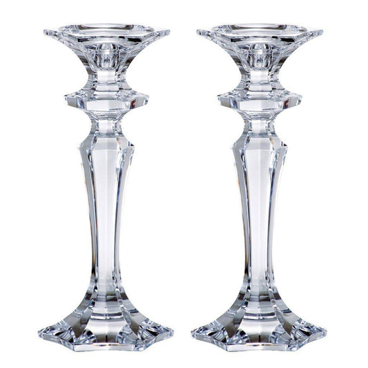 Luxor Candlestick, 10"H, Set of 2